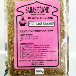 Saras Brand Veggie Mince Bolognaise