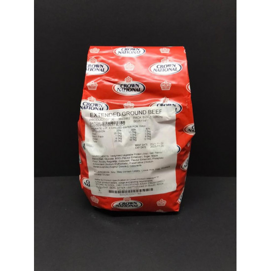 Crown Extended Ground Beef